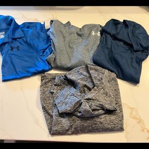 Boys, Lot of 4 Polos and Shirts, Size 8